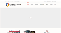 Desktop Screenshot of exposedesign.ie
