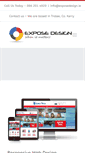 Mobile Screenshot of exposedesign.ie